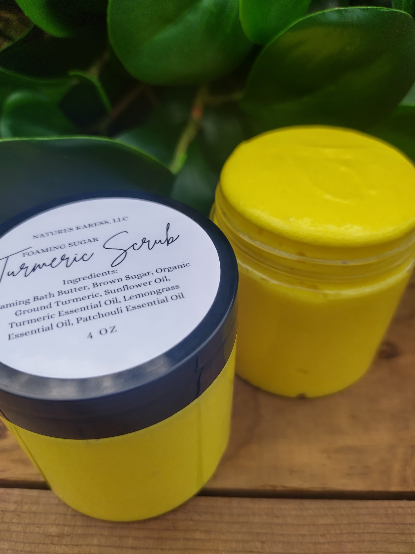 Turmeric Foaming Sugar Scrub