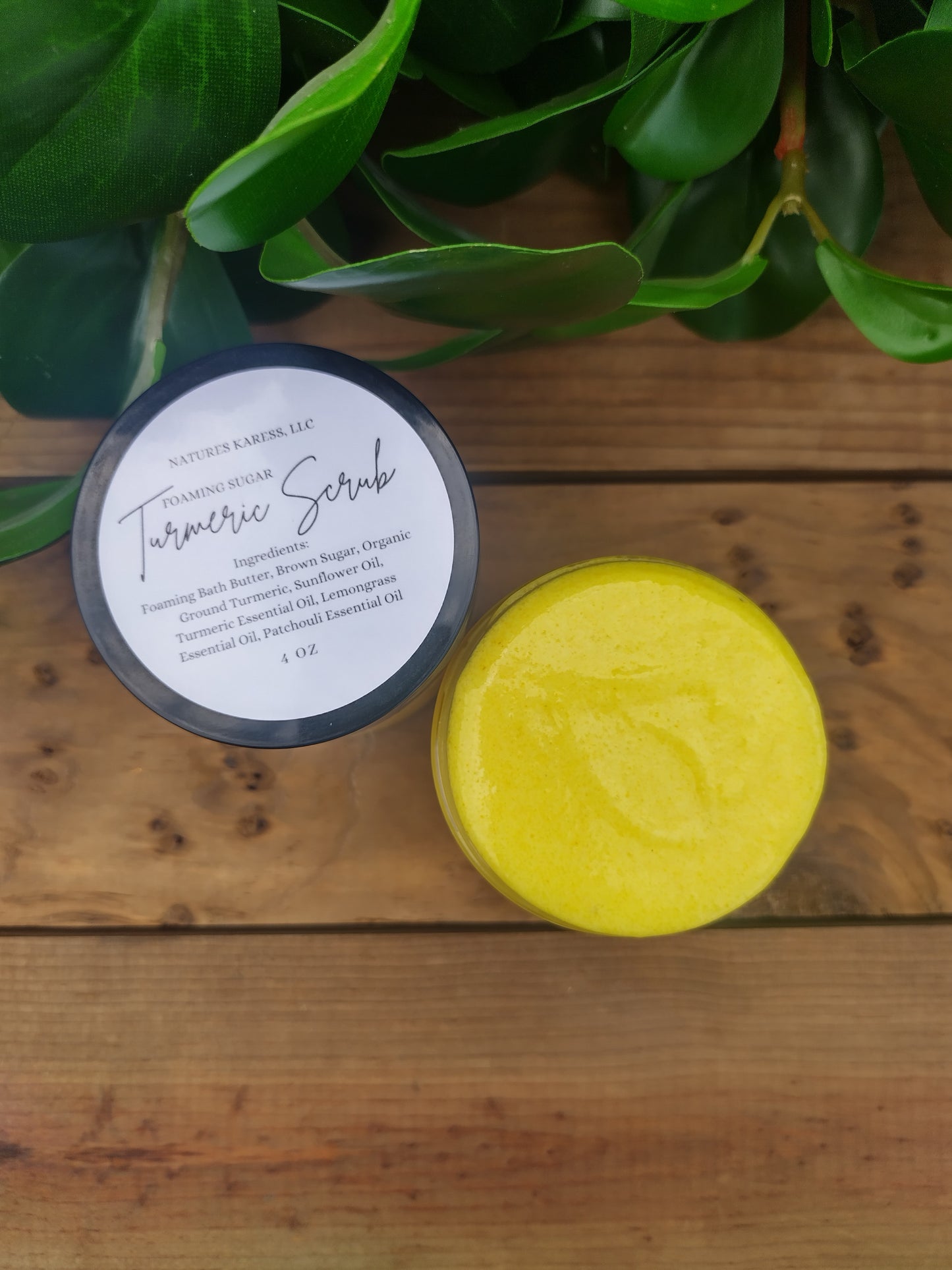 Turmeric Foaming Sugar Scrub