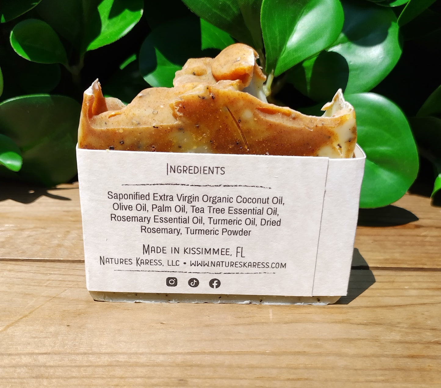 Rosemary Tea tree Turmeric Soap