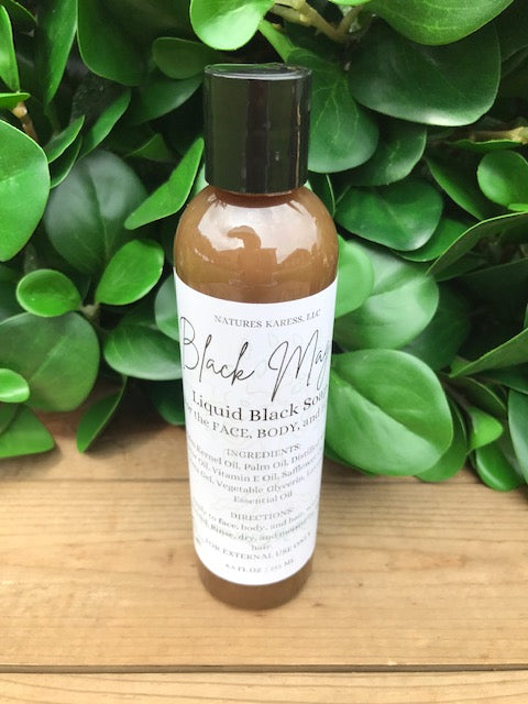 Black Magic Liquid Black Soap