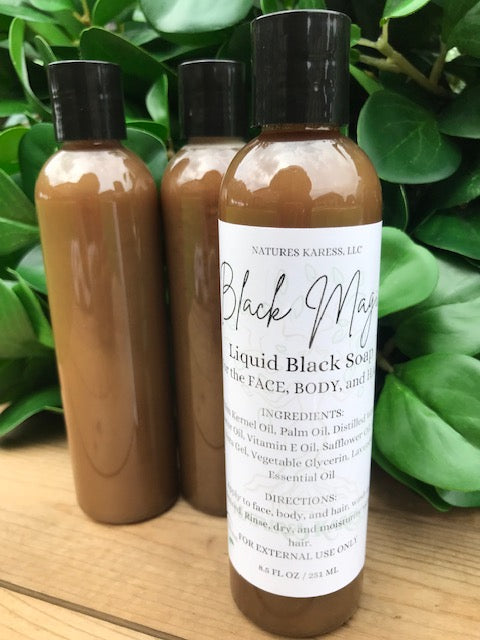 Black Magic Liquid Black Soap